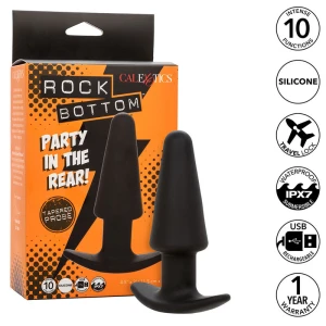CALEXOTICS  KIVI ALUMINE KITONEV ANAL PIPP 10 VIBRACIONES SILICONE BLACK
